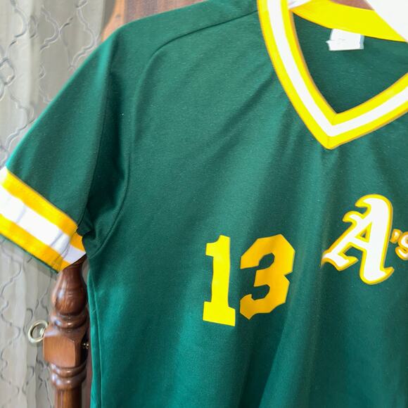 Vintage Wilson 90’s Oakland A’s boys large little league jersey - Picture 3 of 11